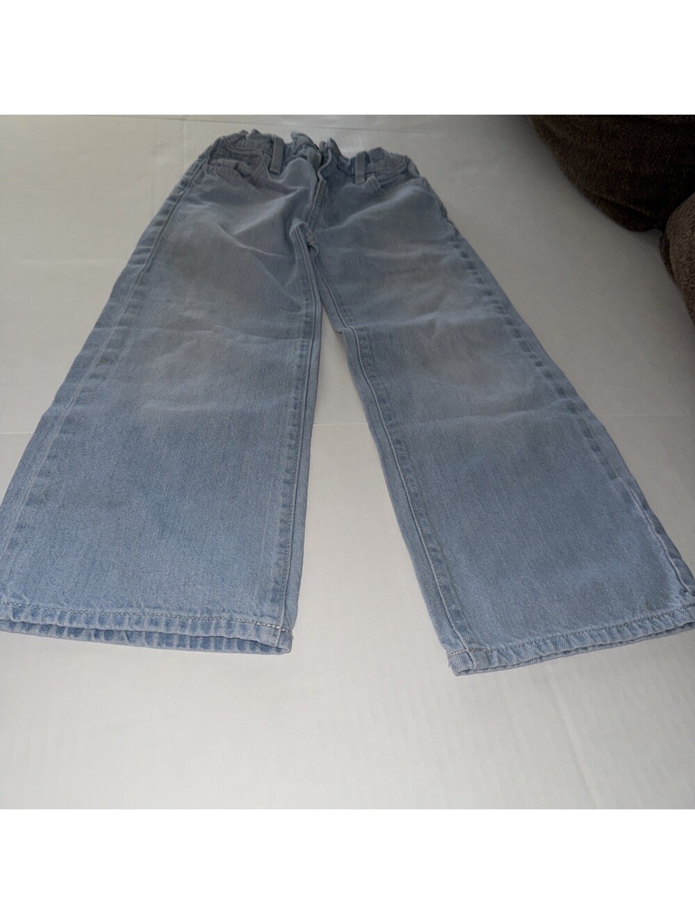 Old Navy High Rise Baggy Wide Leg Jeans Girls Size 7